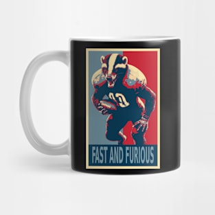 Fats And Furious Honey Badger American Football Player HOPE Mug